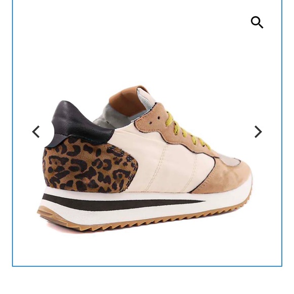 “Prudence” Leopard Sneaker SHU SHOP BNIB - Picture 4 of 6
